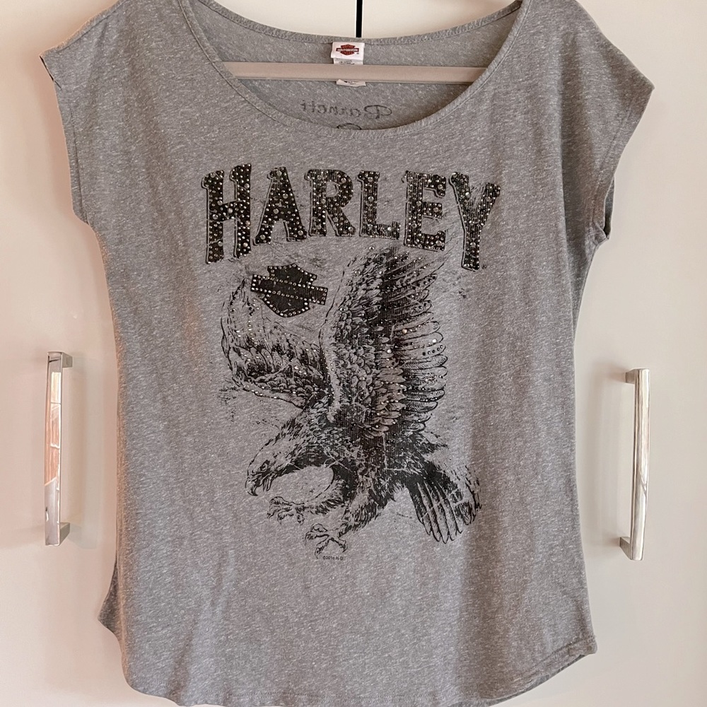 🧡 Harley-Davidson Rhinestone Short Sleeve Tee 🧡